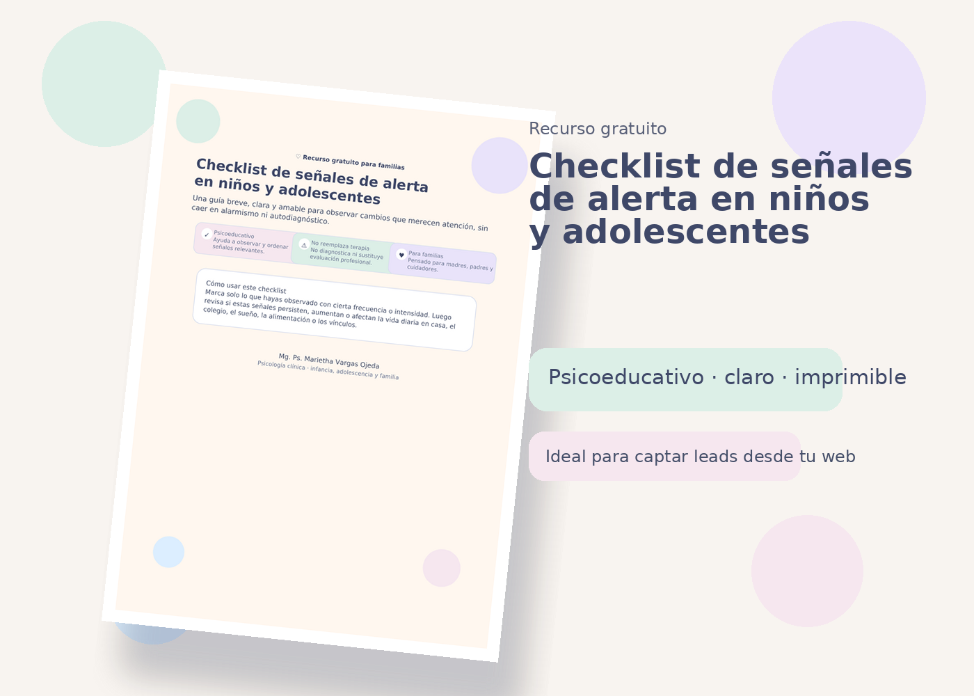 checklist mockup